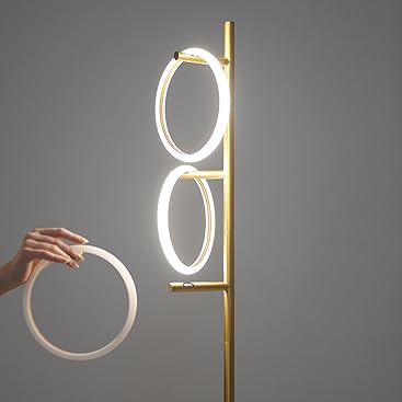 Energy efficiency label for the Saturn Floor Lamp