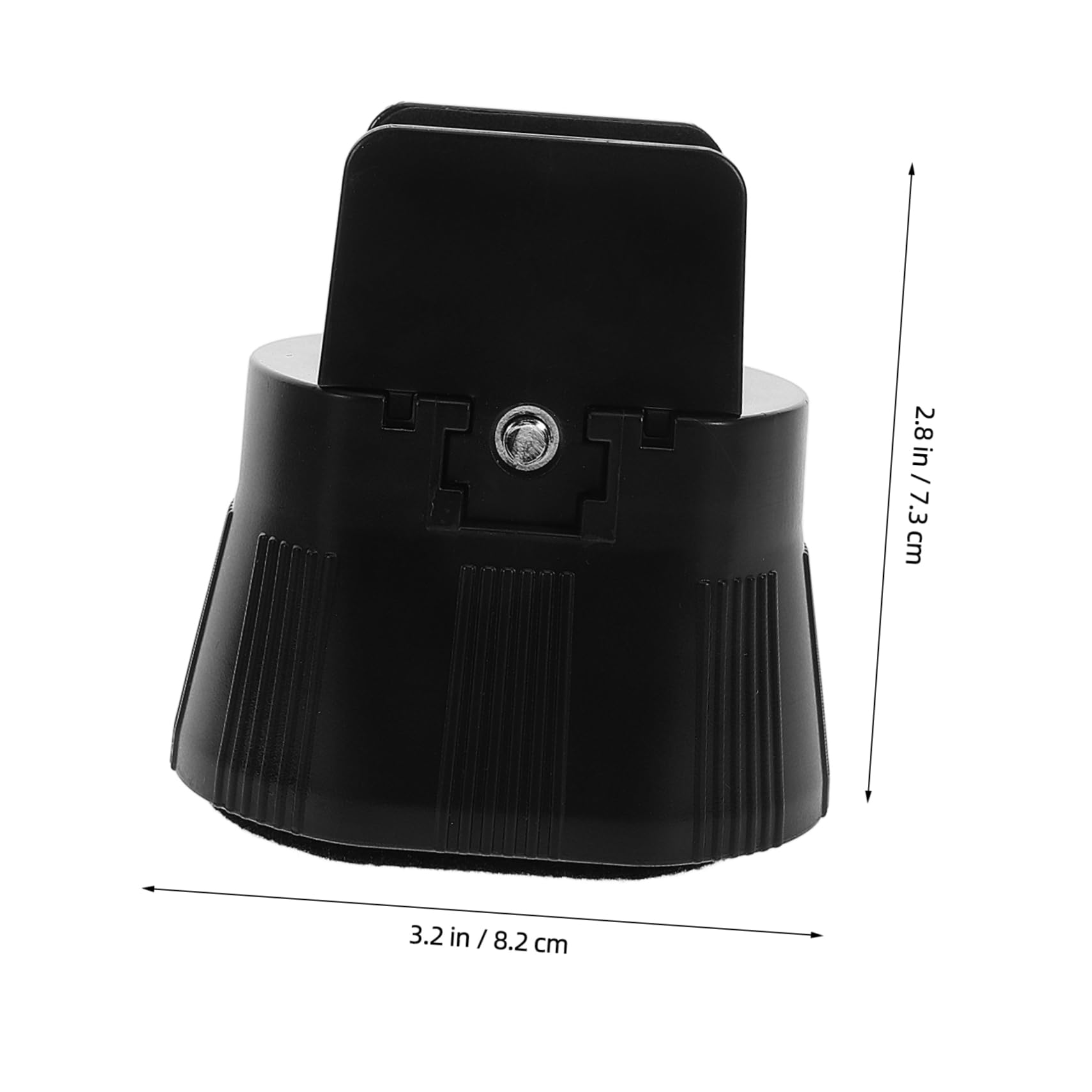 HOLIDYOYO 4pcs Adjustable Non- Furniture Risers Elevators for Enhanced Heavy-Duty Plastic Feet Pads for Home Use Height