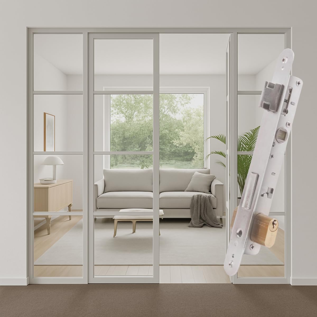 Lince 3017001-5550 - lock (in alluminio, 14 mm)