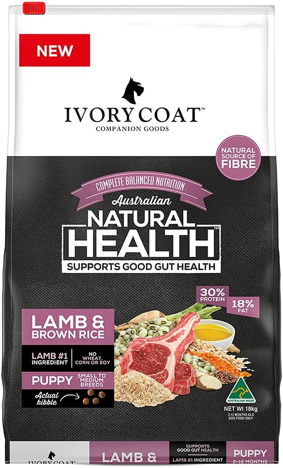 Ivory Coat Puppy Lamb & Brown Rice 2.5kg Pet Supplies
