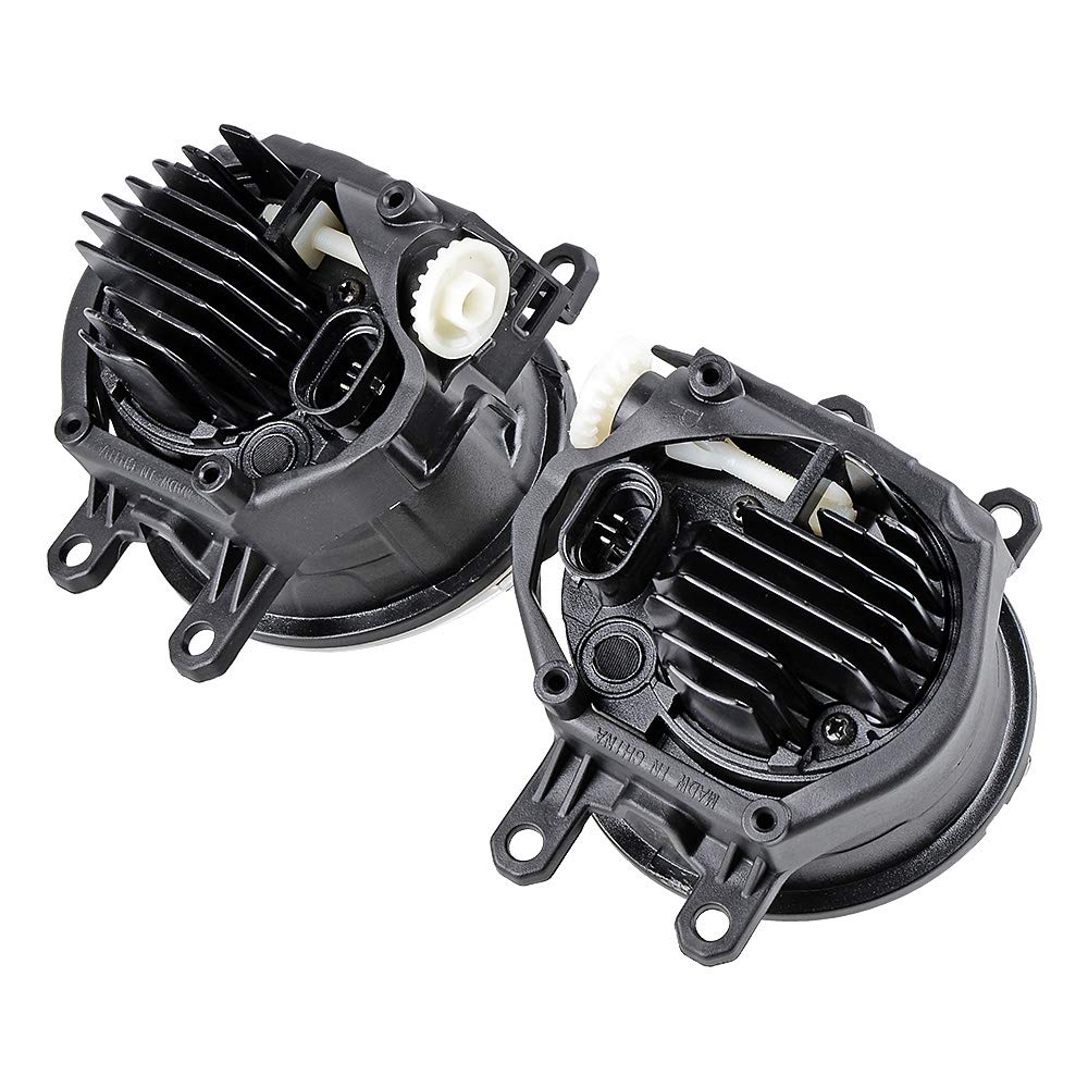 Pair LED Daytime Running Light DRL 3 Colors White/Amber/Blue + Fog Lamp Turn Signal Compatible with 2018-2020 Toyota Camry SE XSE XV70