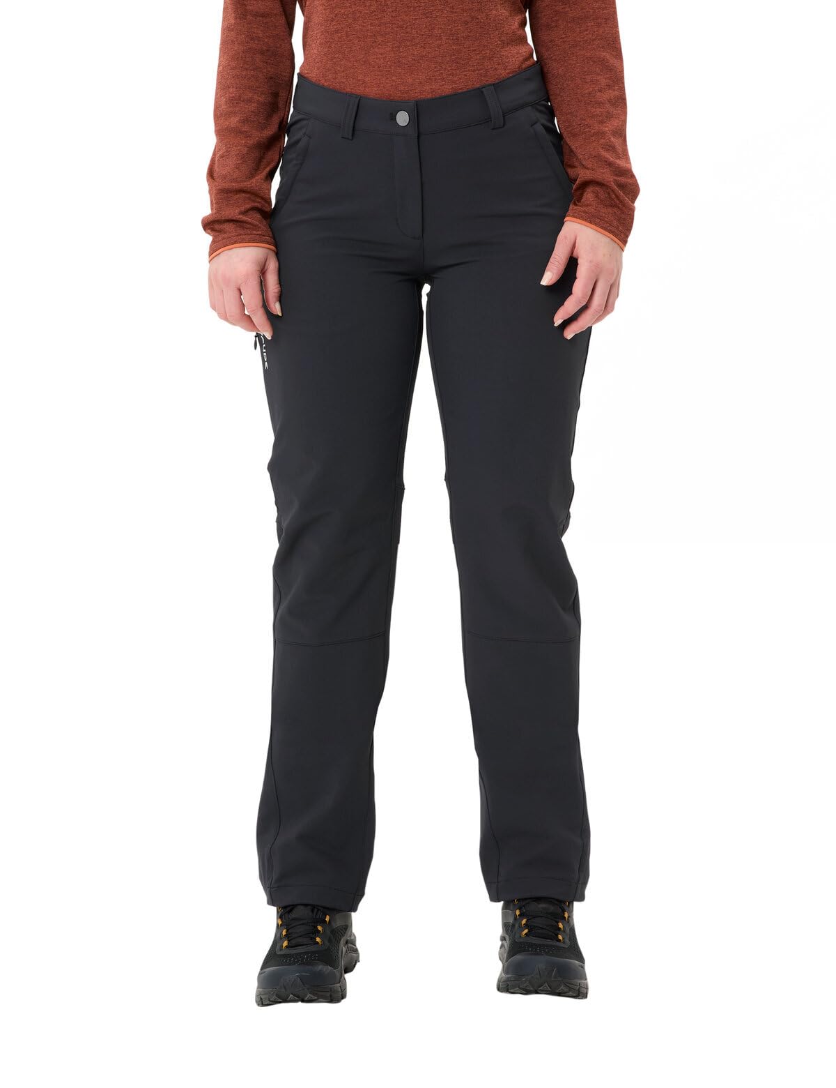 VAUDE Damen Wanderhose, Women's Strathcona Pants II, hoch elastisch, strapazierfähig, 80% windabweisend, atmungsaktiv und schnelltrocknend