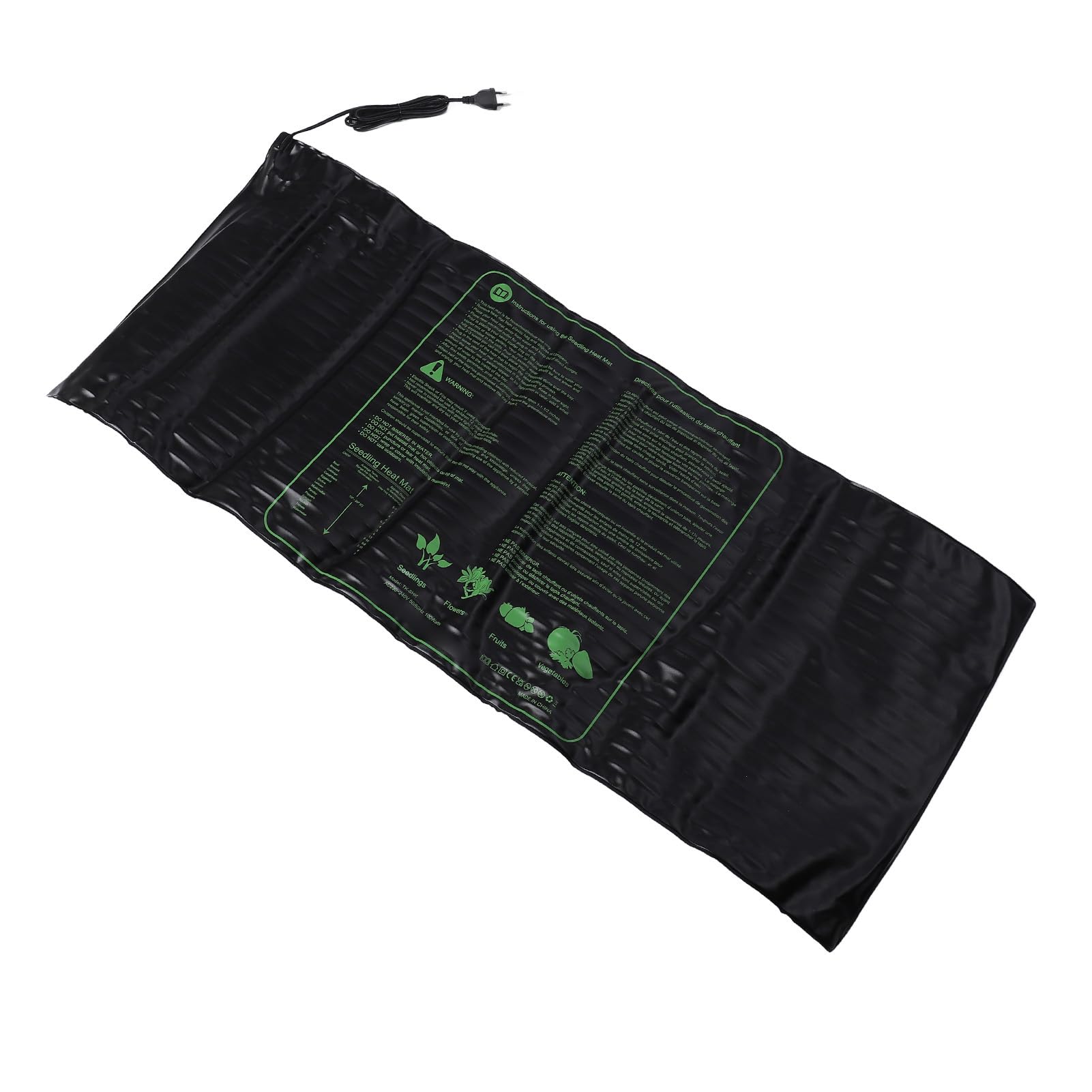 Almohadilla Térmica para Germinación de Plantas, Estación de Impermeable 48x20 Pulgadas, Control de Temperatura Ajustable para Semillas, Esquejes y Cultivo Interior