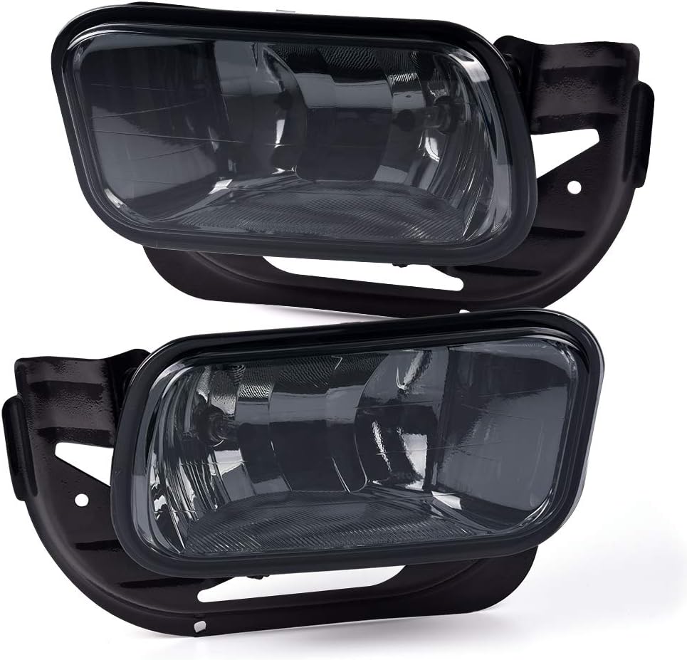 Bumper Fog Light Lamp Halogen Lamp Pickup Truck Left & Right Side Fog Lamps Compatible with Dodge Ram 1500 2009-2012 / fit Ram 2500 3500 2010-2018 55372734AA 55372734AB 55372735AA
