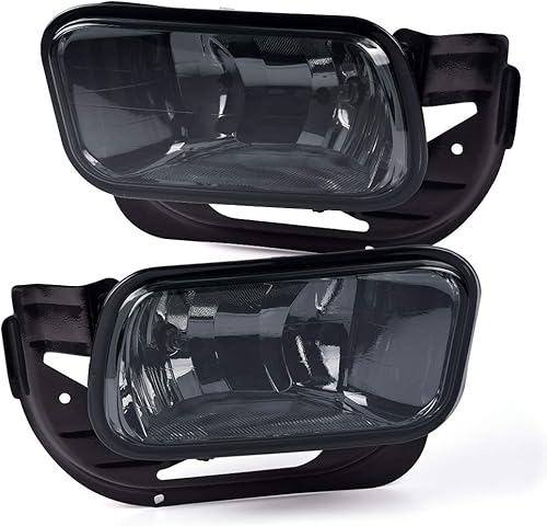 VRracing Lámpara halógena para parachoques antiniebla, para camioneta, lado izquierdo y derecho, compatible con Dodge Ram 1500 2009-2012  compatible