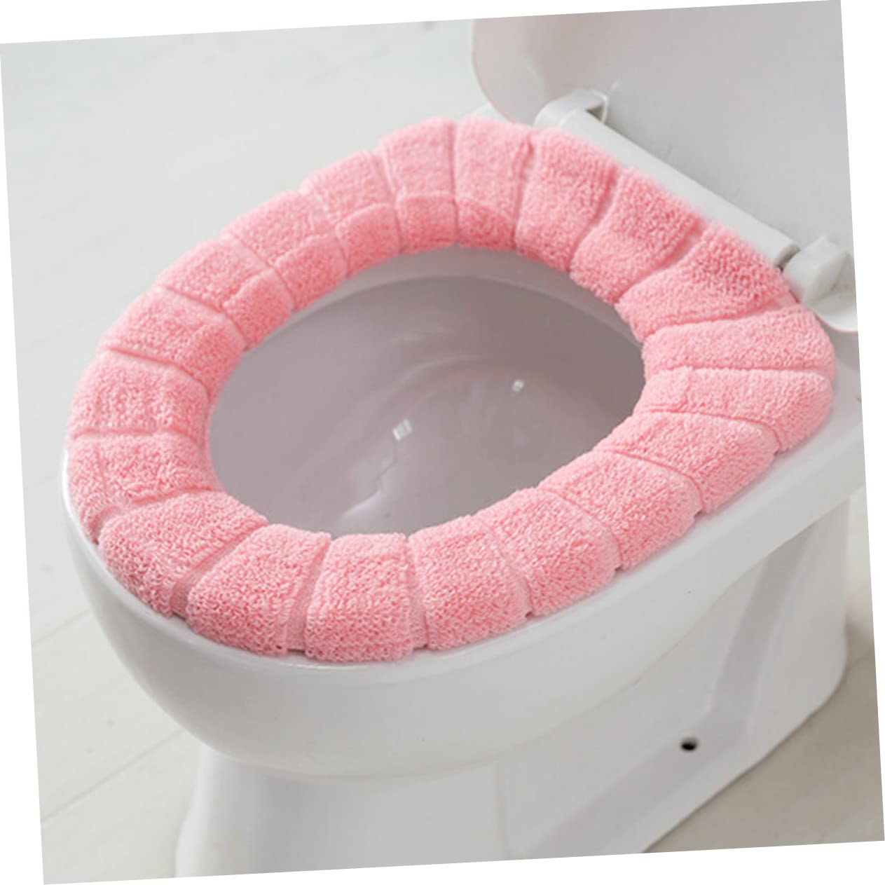 STOBAZA Toilet Seat Toilet Mat Cover Pad Pink