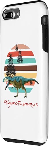 Vista 29 de iPhone XR Giganotosaurus Retro T rex prehistoric dinosaur Father's day Case