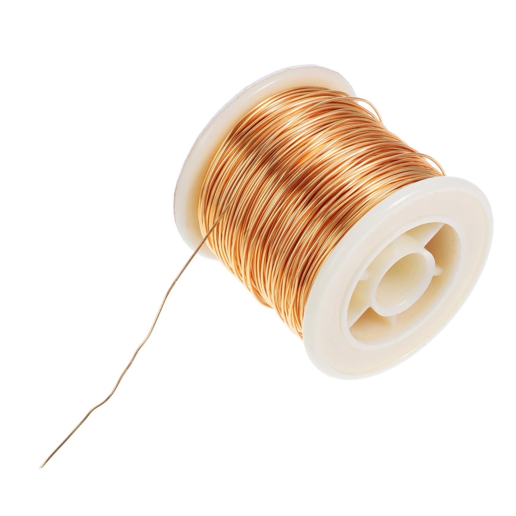 Filo di Rame per Creazione Gioielli e Intreccio Filo Oro | Filo per Creazione di Gioielli, Bobina per Crafting e Intreccio Filo, Materiale Termoretraibile Incluso