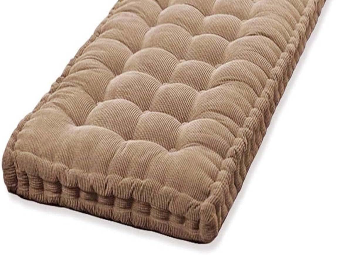 Gruba ławka ogrodowa Cush Outdoor/Indoor Recular Seat Pad 100x40 120x45 140x50 165x45cm - Slish Patio Cush dla t i wsparcia
