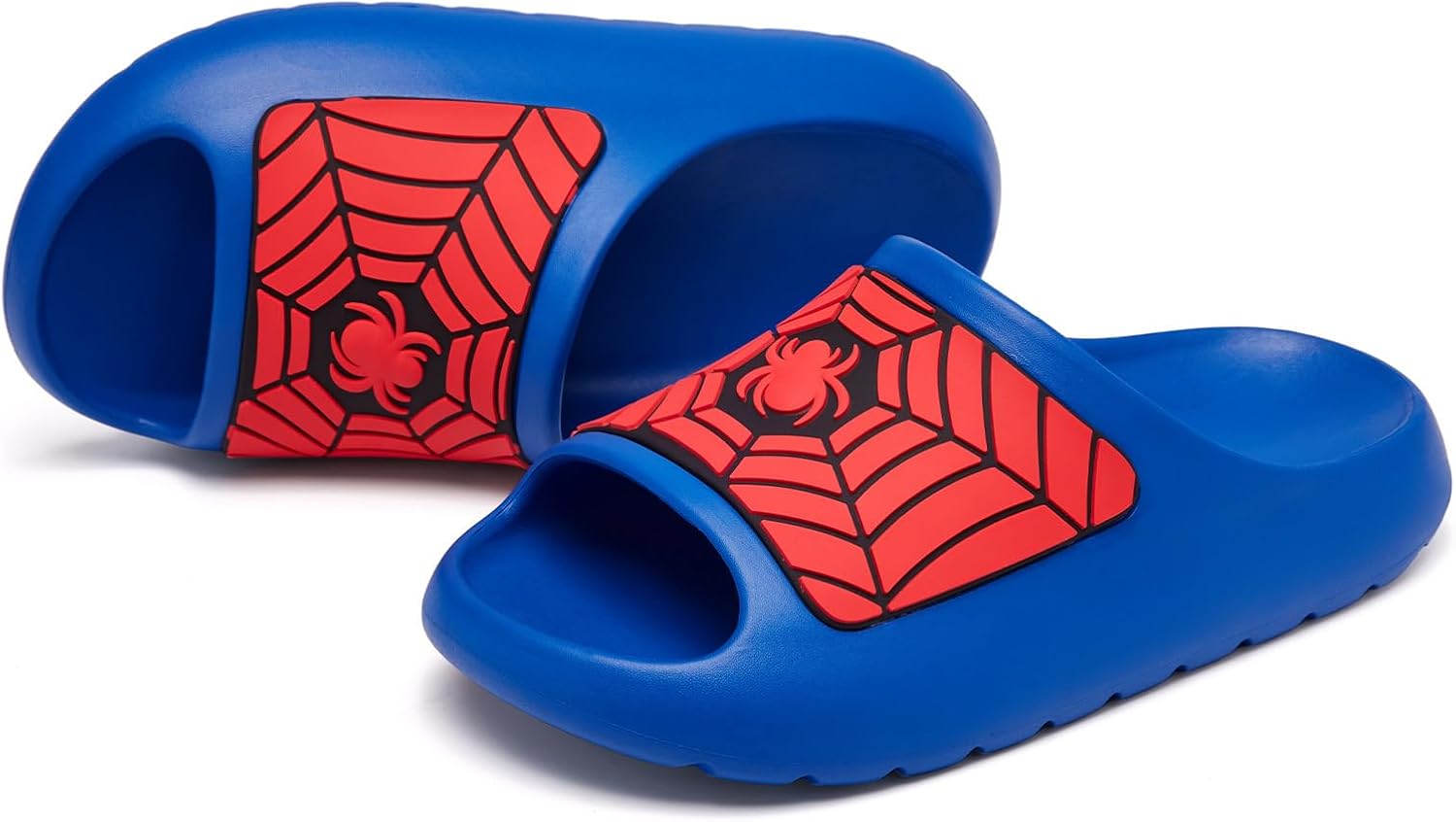 Jaeynow Kids Cloud Slides,Boys Girls Toddler Slides Sandals Slip On for Indoor Outdoor Quick Drying Shower Shoes EVA Summer Slippers