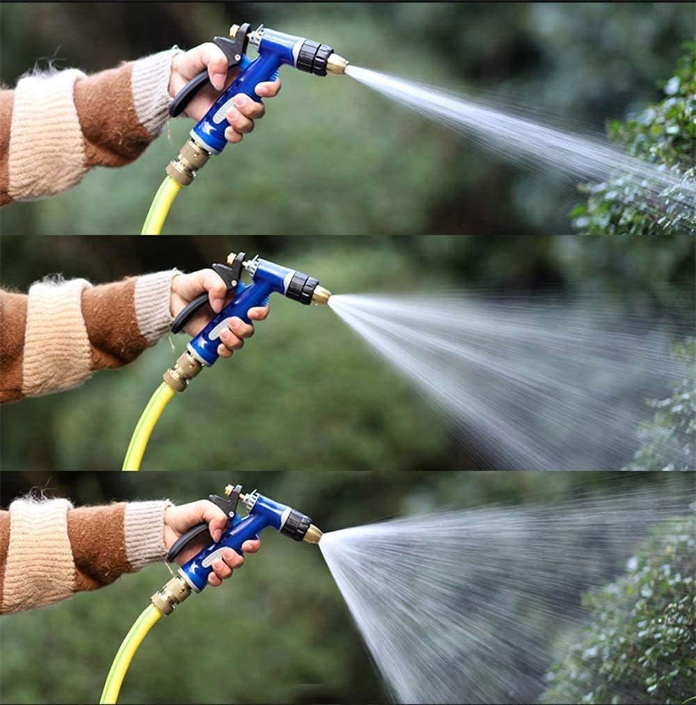 Garden Hose Nozzle, Hose Spray Nozzle with Adjustable Spray Patterns, Hose Sprayer Heavy Duty Metal Water Hose Nozzle