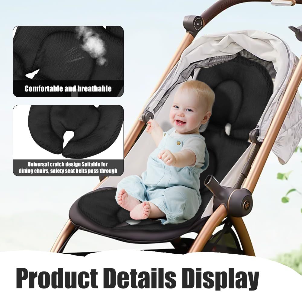 Reductor Silla Coche Bebé, Inserto para Asiento de Coche para Bebé, Reductor de Asiento para Bebe Recién Nacido, Cojín para Asiento de Coche para Bebe, para Asiento de Coche, Silla Alta