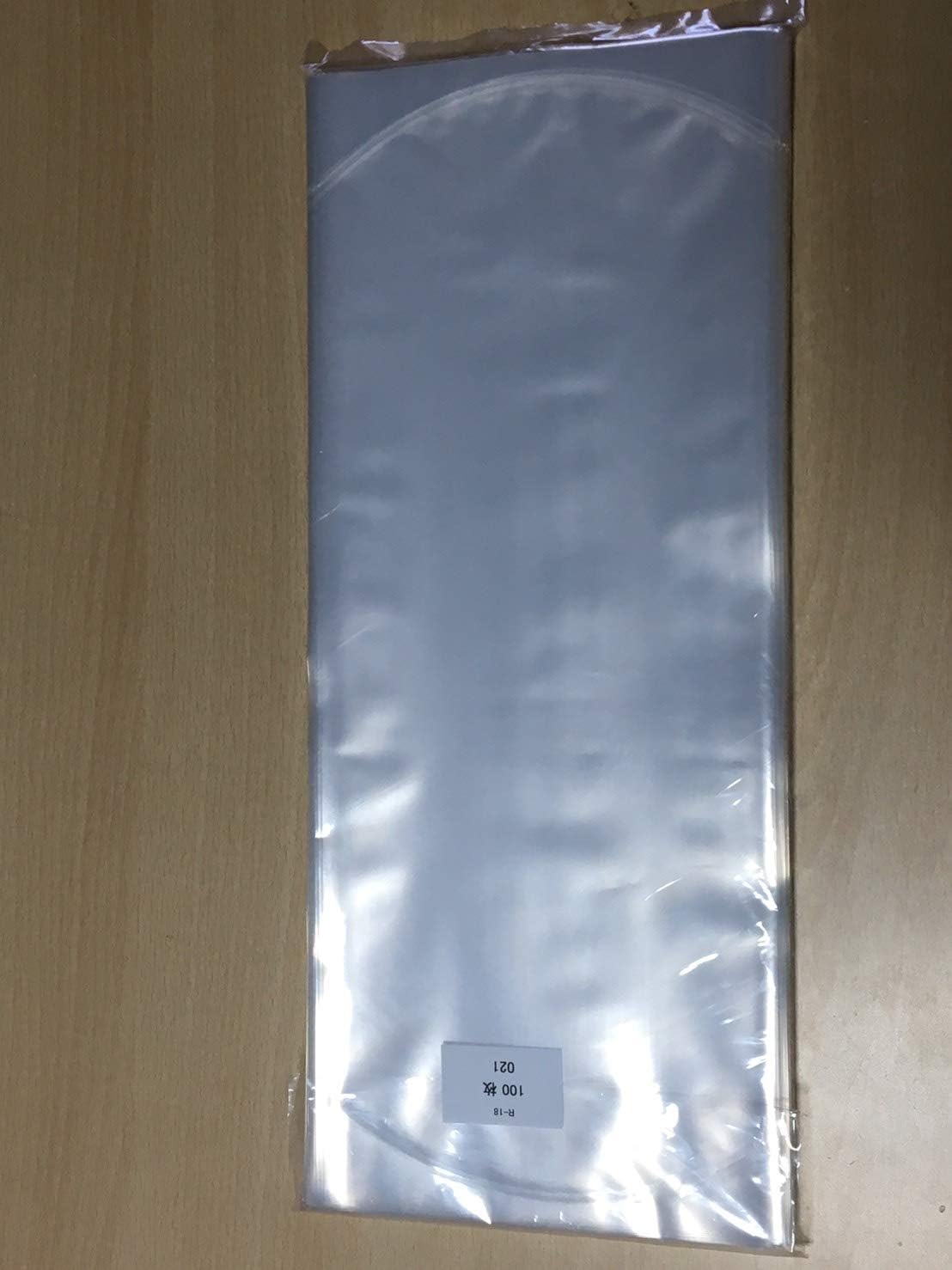 全日本送料無料 500枚セット R 18b 片面黒印刷 観賞魚用丸底袋 ポリ袋 ビニール袋 高速配送