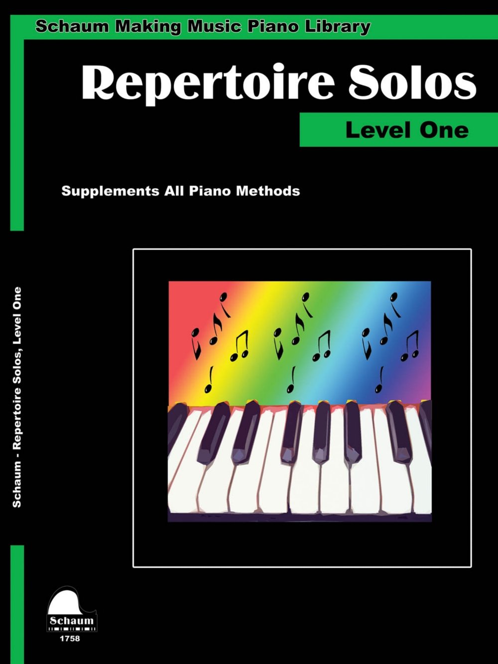 Repertoire Solos Level 1: Making Music Piano Library Elementary Level (Schaum Publications Making Music Piano Library)