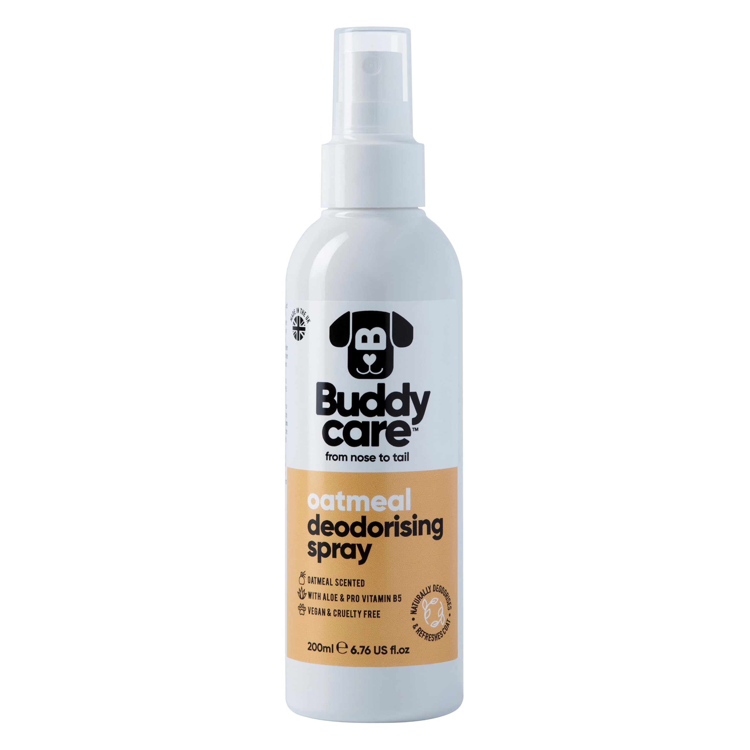 Buddycare Spray Desodorante para Perros - Harina de Avena - Spray...