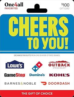 Cheers to You Physical Gift Card - $100