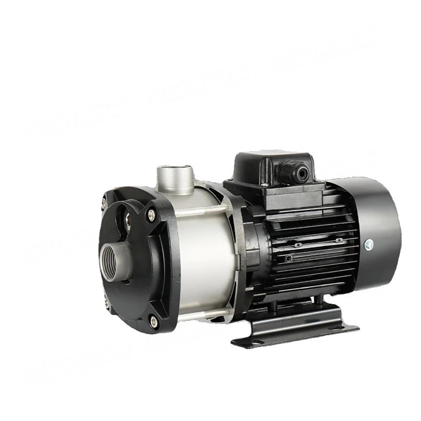 Bomba centrífuga multietapa ligera Horizontal de acero inoxidable, bomba de agua de circulación de refrigeración(220V-CHM2-3 370W)