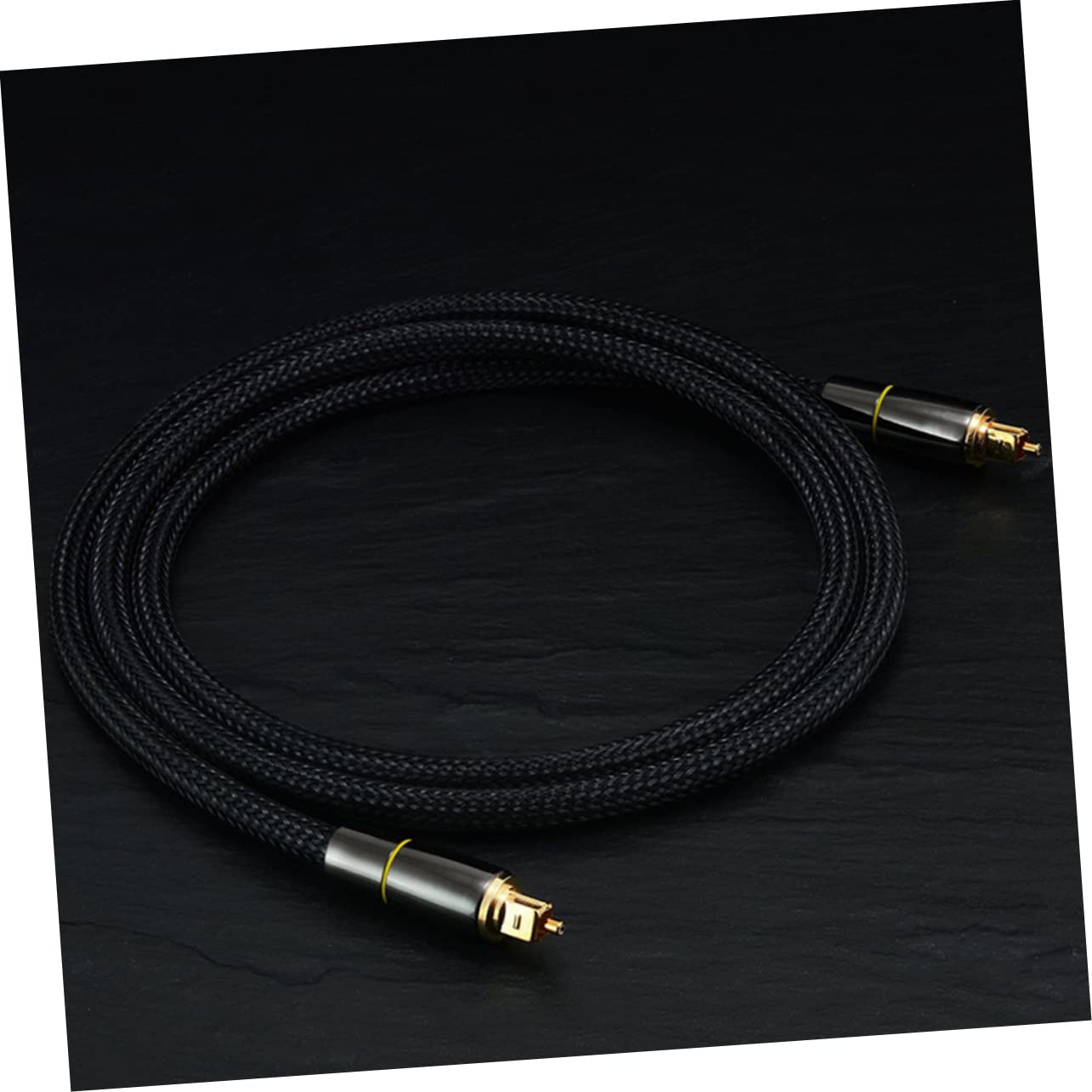 jojofuny Optical Audio Cable Kabel Optyczny Do Sound Barów Konsol Gier i Telewizorów Złote Złącza Dla Lepszej Jakości Dźwięku