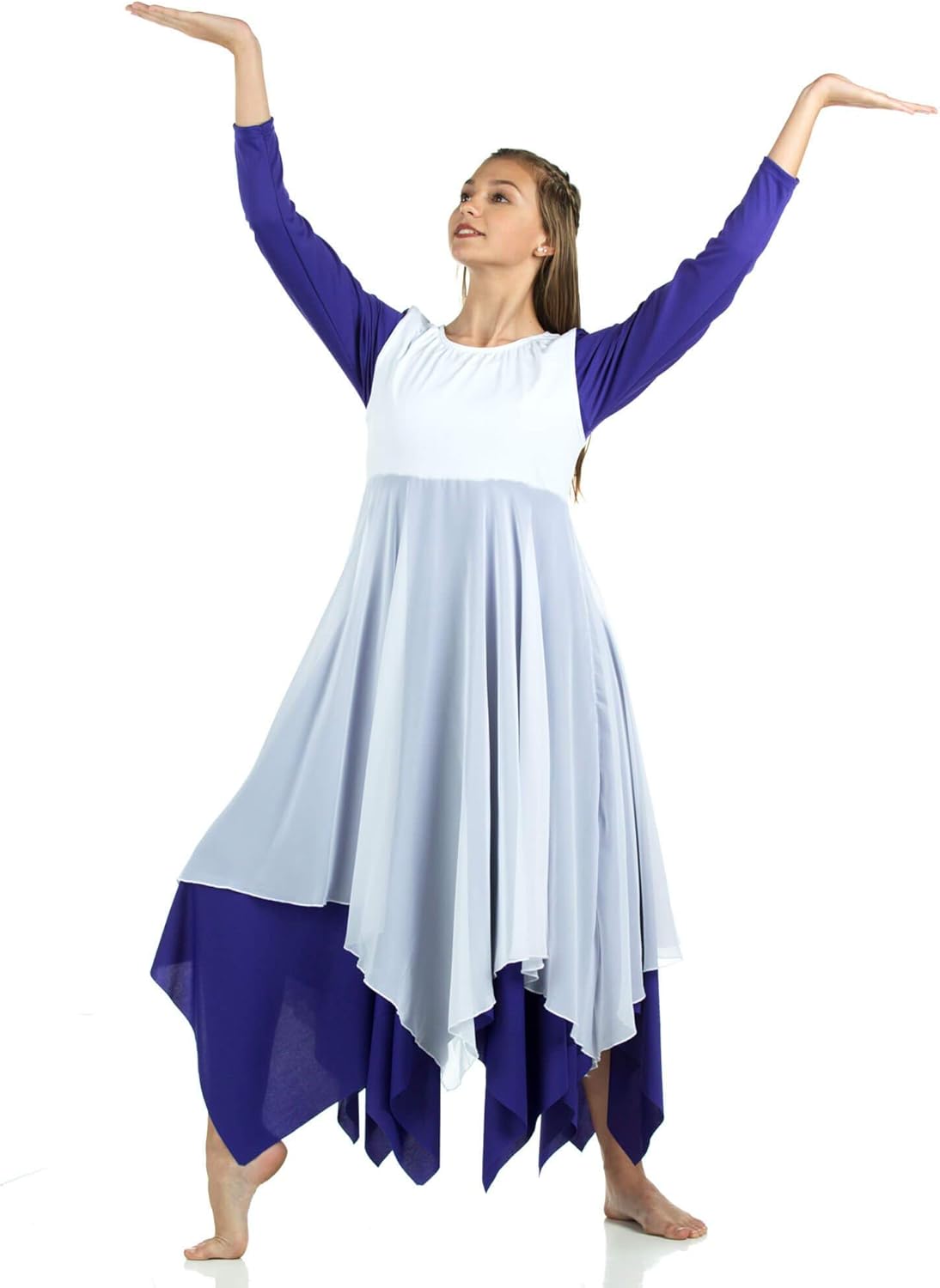 Danzcue Womens Worship Praise Dance Pullover Vest - Image 5