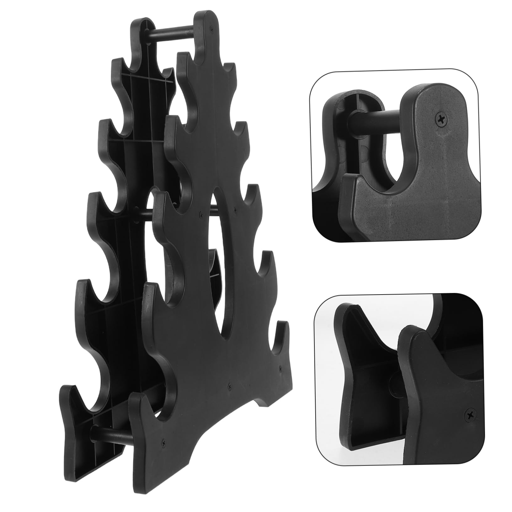 BRIGHTFUFU Dumbbell Storage Rack Heavy Duty Dumbbell Stand Weight Rack Sturdy for Home Saving Design Reliable Weight Support