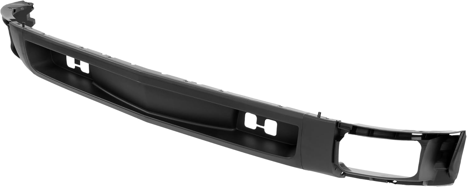 KUAFU Front Lower Bumper Cover Valance Compatible with 2007-2013 Chevy Chevrolet Silverado 1500 Replacement for GM1092192 15915504 Bumper Air Dam Deflector W/tow Holes PP Plastic
