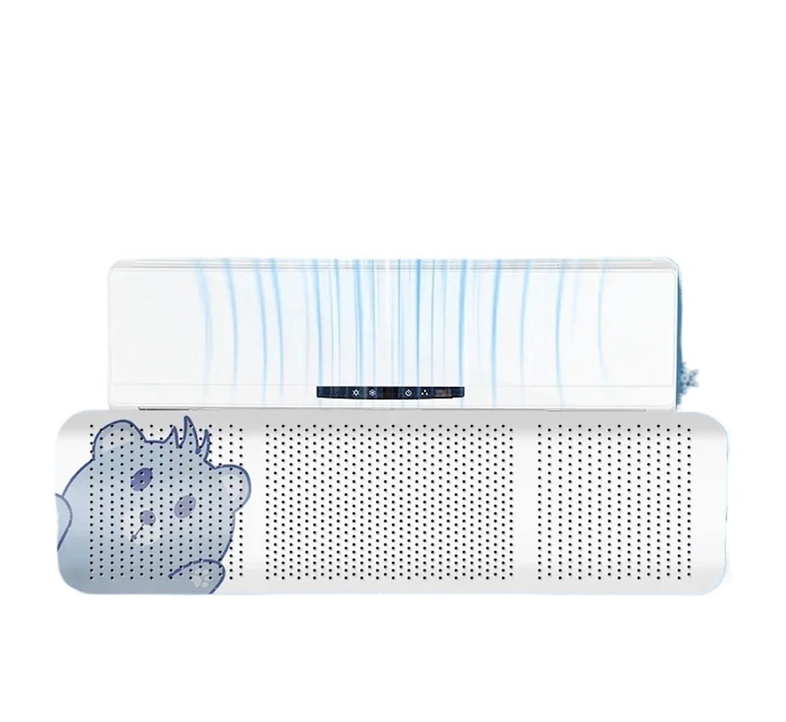 YGMNQAL Air Conditioner Deflector Fan Air Conditioner Wind Deflector Wall-mounted Air Conditioning Windshield Anti-Direct Blowing Retractable Outlet Baffle(3)