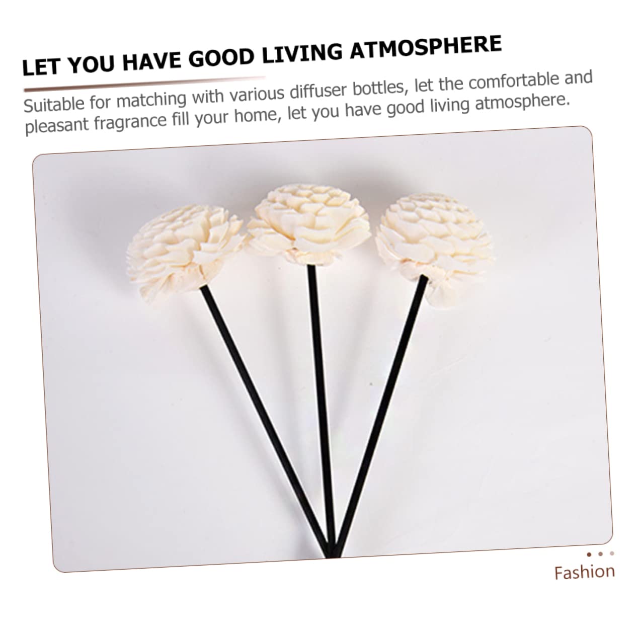 STOBAZA 25stücke Rattan Aroma Diffuser Sticks Duftstäbe Für Raumduft Elegante Pflanzenblüten-Dekoration Für Schlafzimmer Büro Yoga- Und Mehr Ohne Wasser Langlebig Und Stilvoll