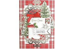 Anna Griffin Plaids Skates, Set of 10 Cards