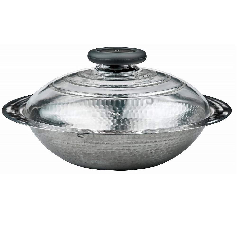 HARIO MIS-26 Mis-26 See-Through Lid, One Size, Silver