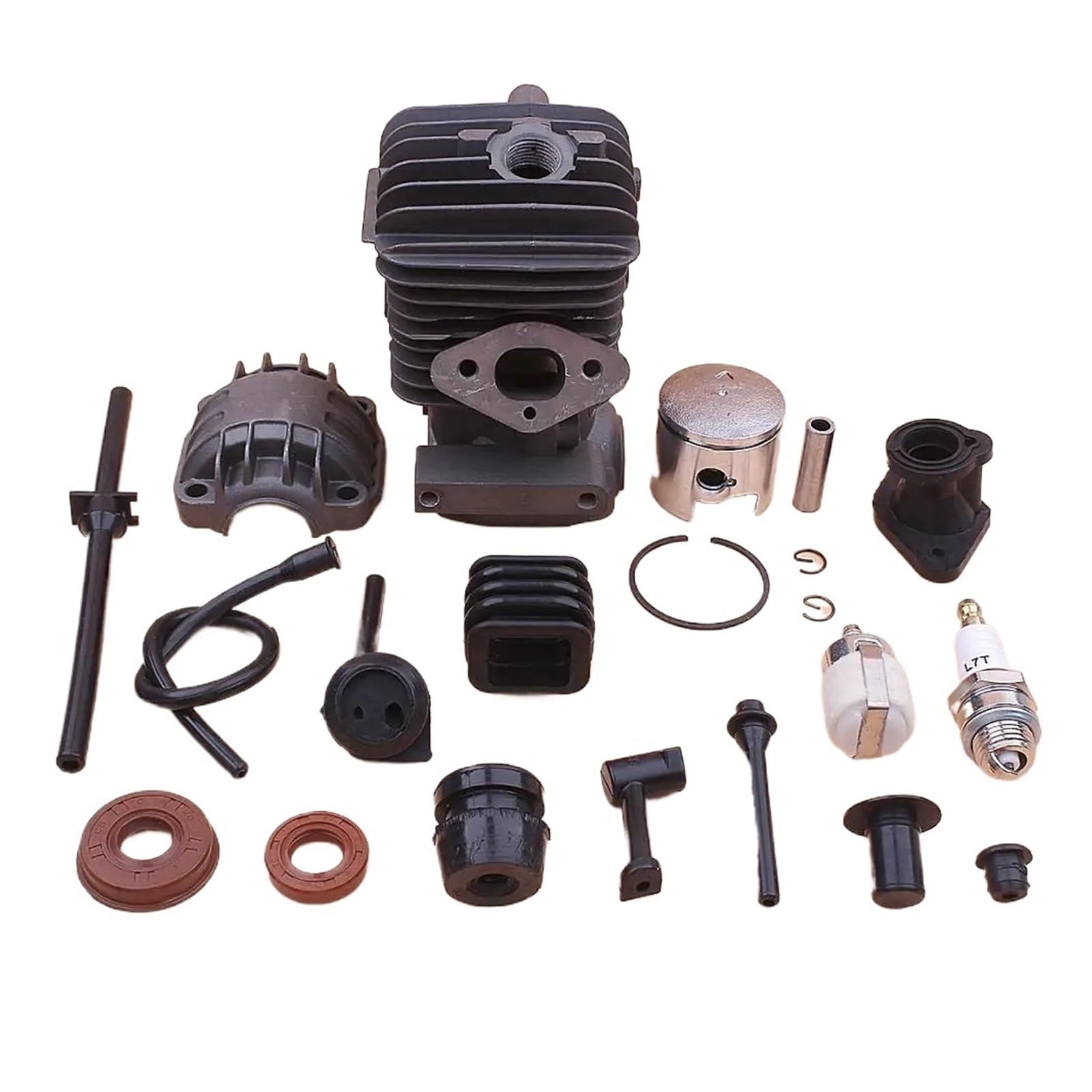 Genérico Compatible con 2500 25 CC Filtro Manguera Tubo tapón Sello pequeño | Kit de pistón de cilindro de 34 mm