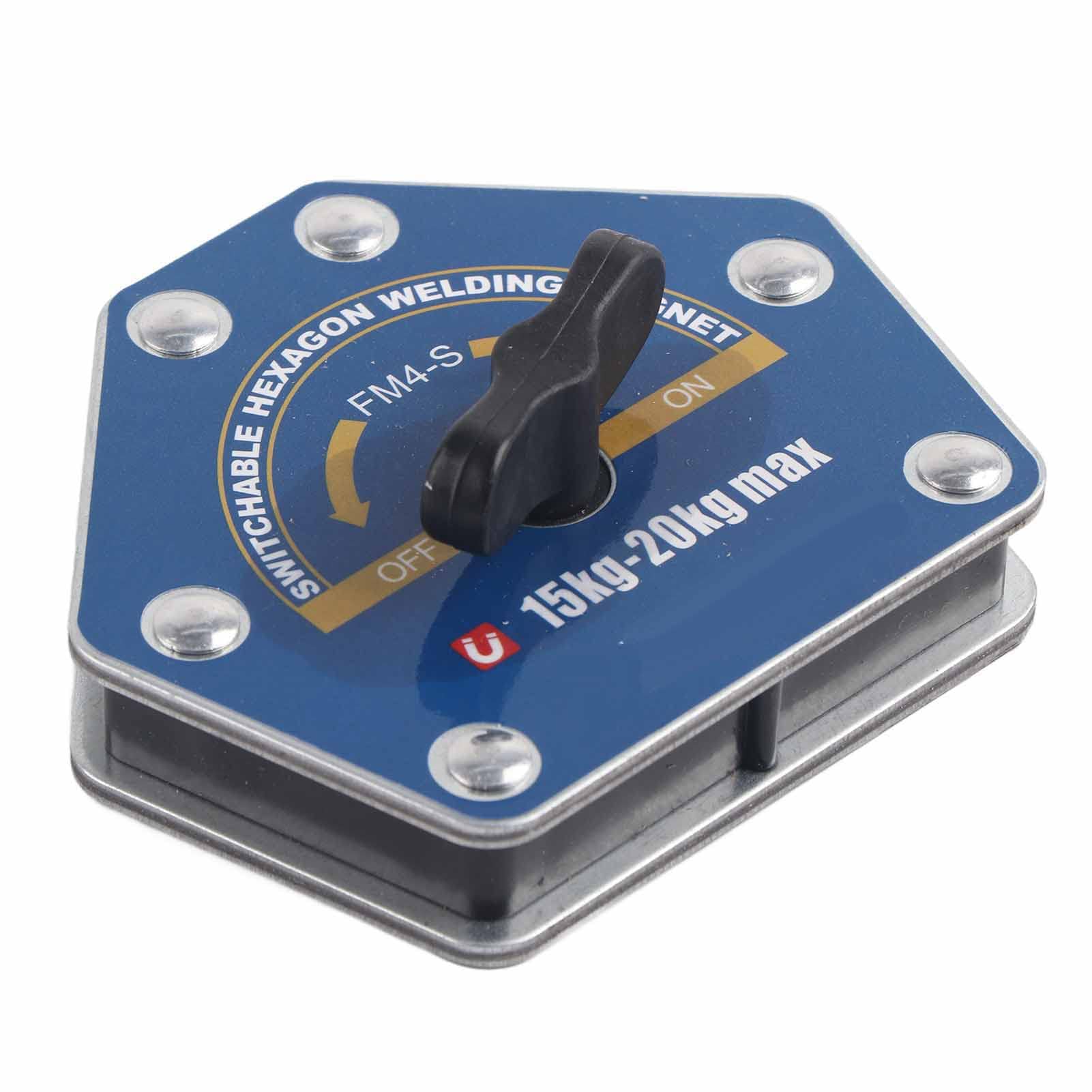 Welding Magnet, Electromagnetic Welding Positioner, Hexagonal Welding Holder, Fm4-S With Switch, Arc Welding Equipment