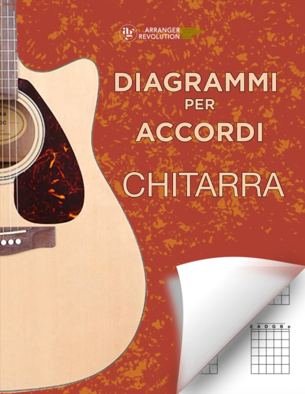 Quaderno Diagrammi Accordi Chitarra - Formato Grande, 100 Pagine Numerate Con Indice - Foto 5