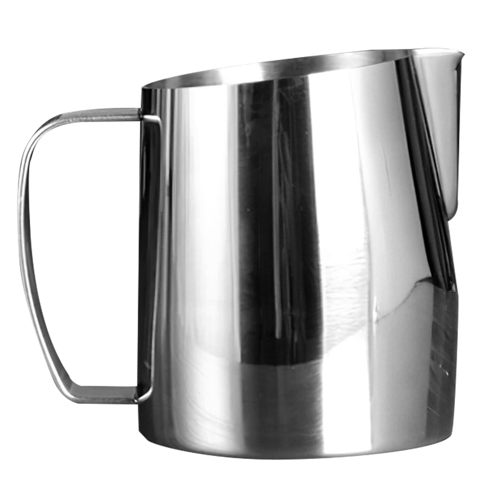 Kufel na mleko 400 ml stal szlachetna filiżanka do kawy mleko kubek piankowy Nonstick kremowy owoce Espresso dzbanek na piankę dzbanek do espresso Dzbanek na mleko porcelana