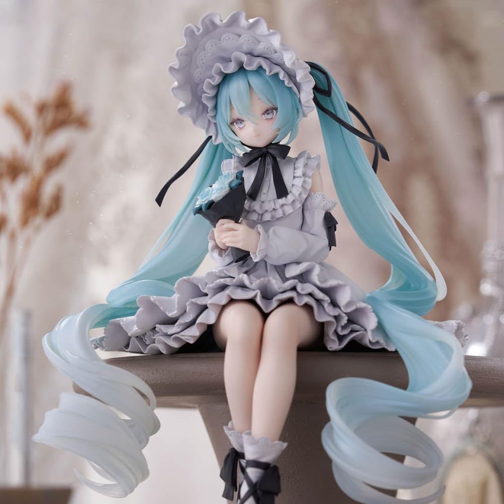 Zhongkaihua 2 statuette Miku in vestito, modello di statua in PVC, Miku, statuetta decorativa, 14/18 cm, regalo per gli appassionati di anime