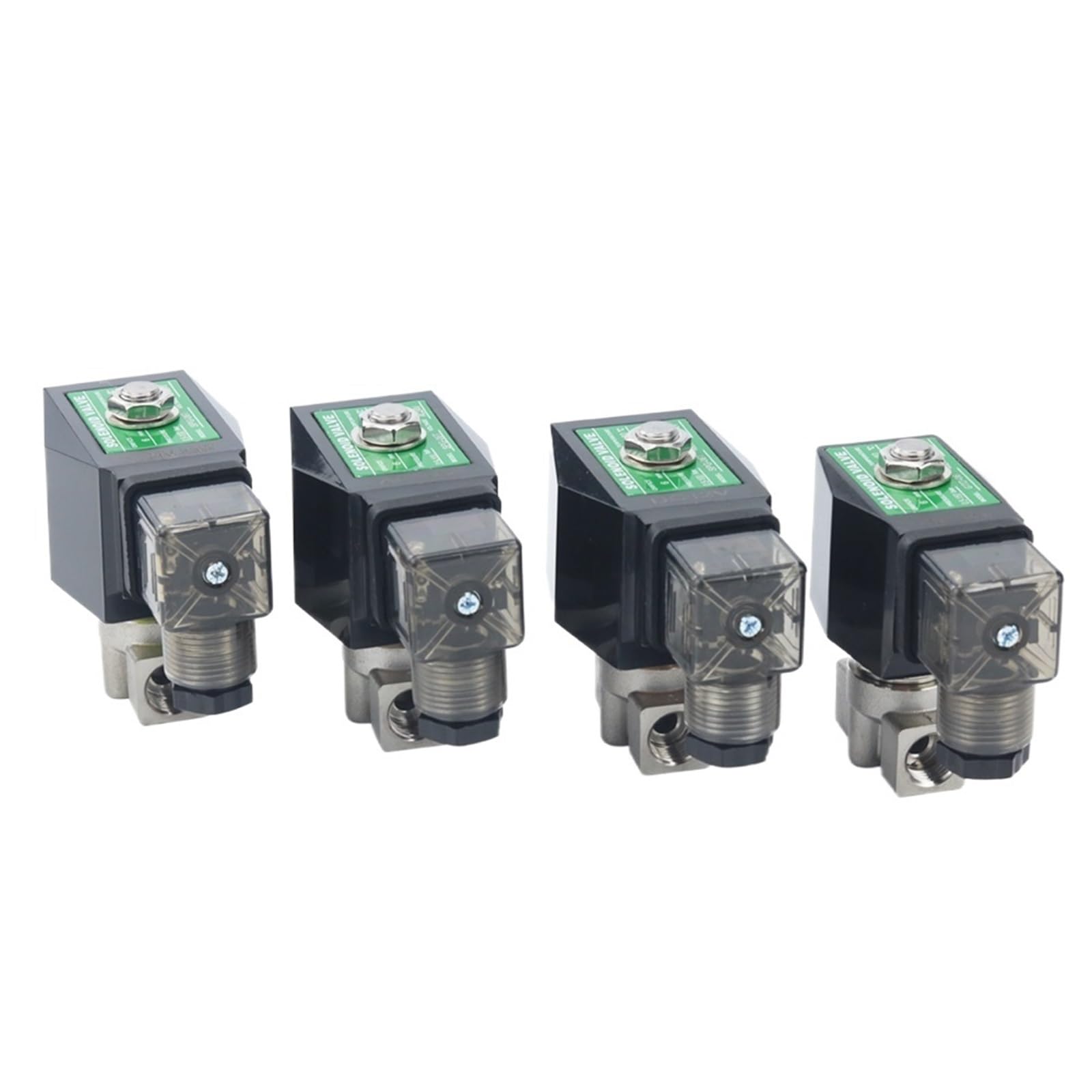 Électrovanne 15 Mpa inox 304 supérieure pour contrôle fluide haute pression 1/4 pouces DC12V