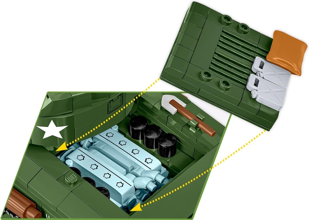 COBI.Bike Sherman M4A2E8(76) W, grün
