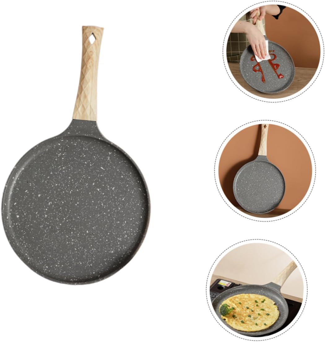 Tortilla Pan for Cooking Nonstick Frying Skillet Crepe Maker for Eggs Lightweight Design