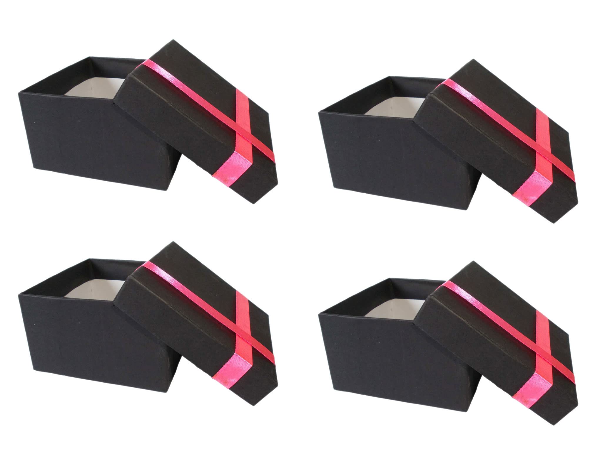 Elegant Empty Gift Box - Pink Ribbon Design -1