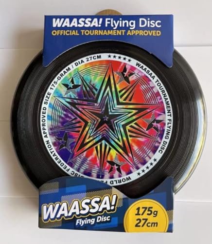 Waassa Tournament Flying disc (Black)