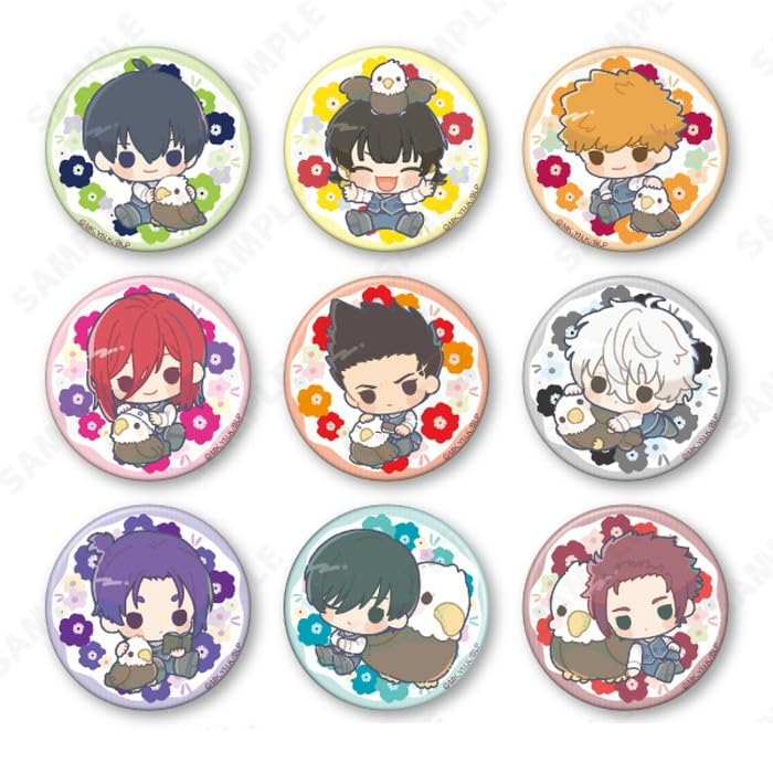 Amazon.co.jp: ブルーロック トレーディング缶バッジ ミニキャラ  