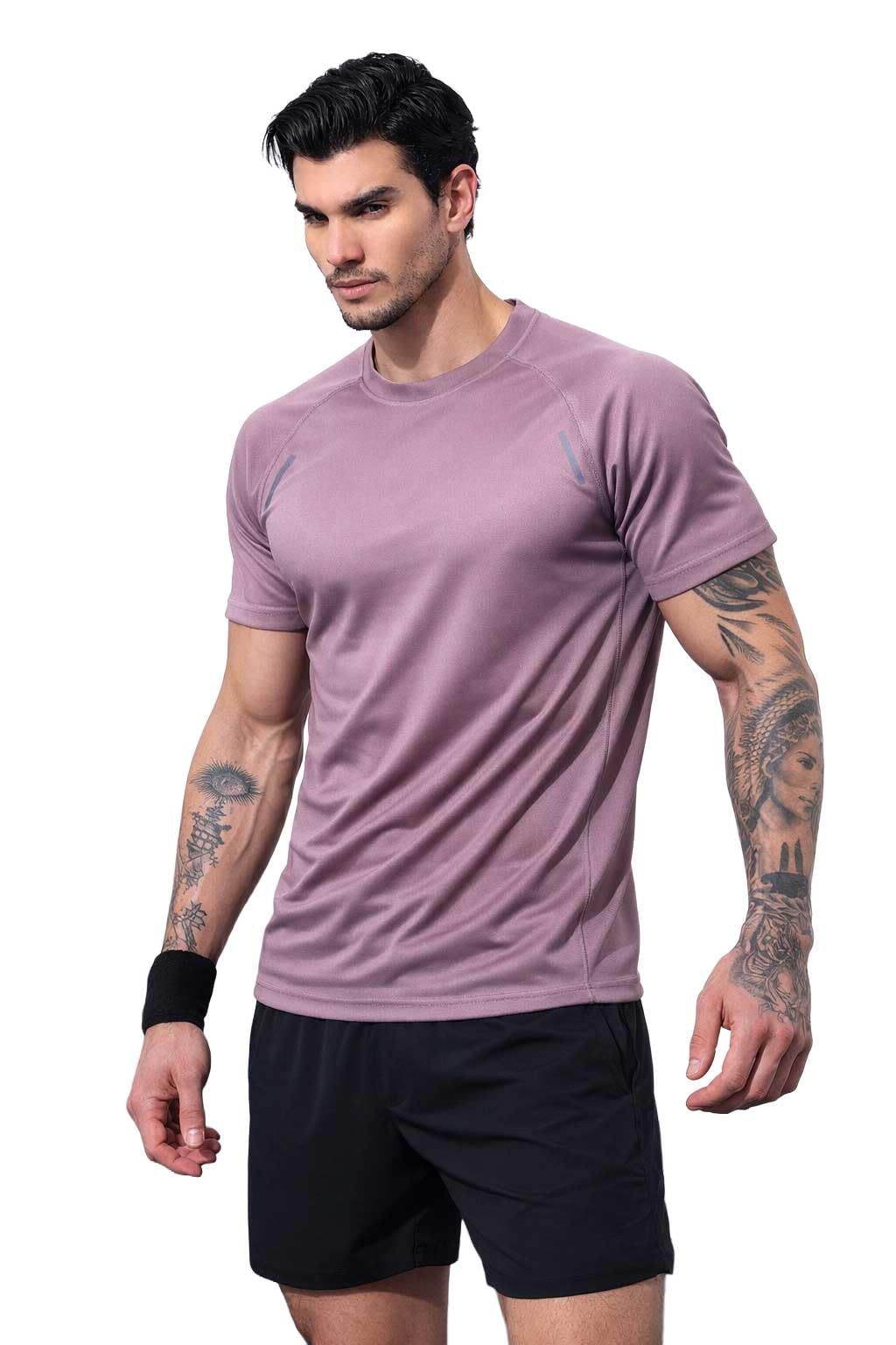 Kvetoo Men's Breathable Workout Athletic Training Wear