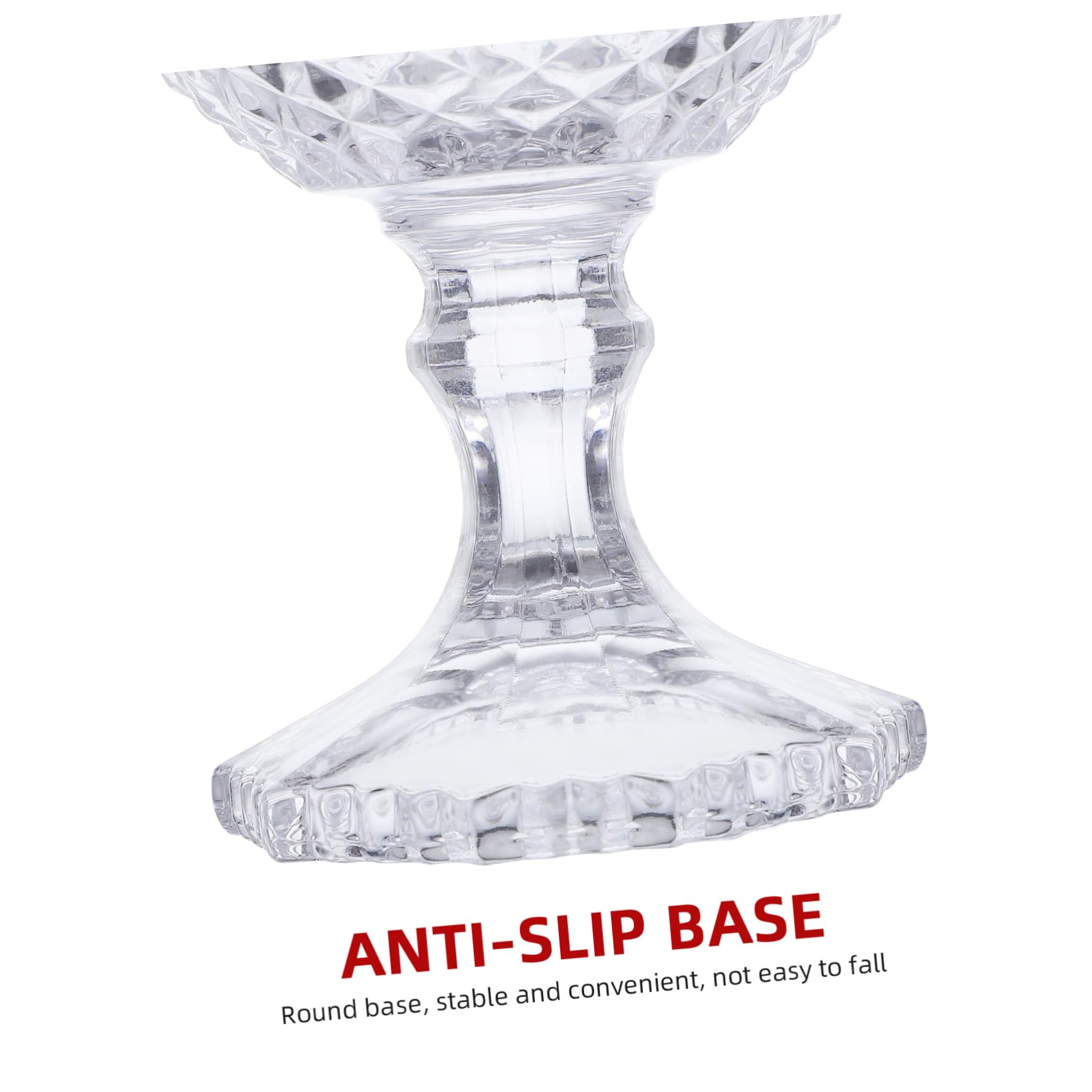 LABRIMP Bonbonnière en Verre Couvercle, Bocal de Rangement Décoratif Style Européen, pour Bonbons et Snacks et Mariage Décoration Intérieure