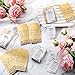 Ctosree 100 Set Wedding Favors for Guests Bulk Include 100 Pcs Self Adhesive Seed Packets Kraft Paper Seed Envelopes Let Love Grow Cards and Organza Gift Bags for Bridal Shower(Classic)