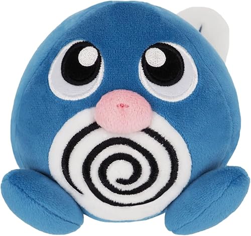 Miniatura 2 de Sanei Pokemon All Star Series Poliwag - Peluche de 4.5 pulgadas