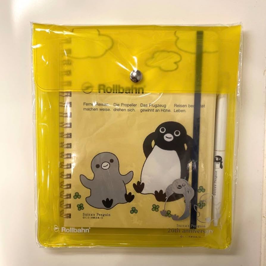 ペンギンノート Amazon.co.jp: Suicaのペンギン ロルバーン ポケット付メモ L