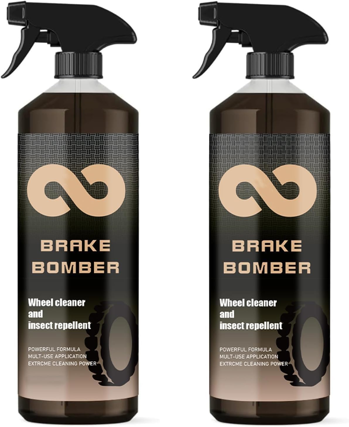 Cljctpcwx 2PCS Brake Bomber Stealth Wheel Cleaner NonAcid