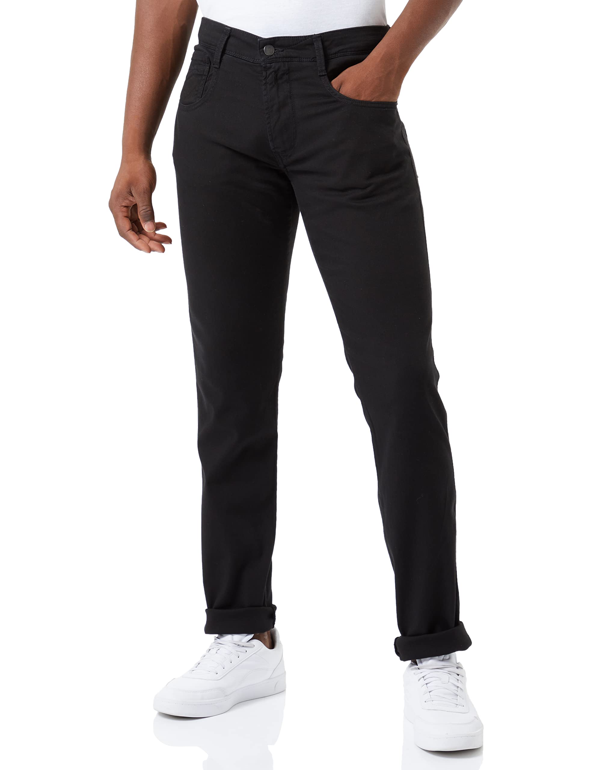 Replay Herren Anbass X-lite Jeans, 098 Black, 28W / 34L EU