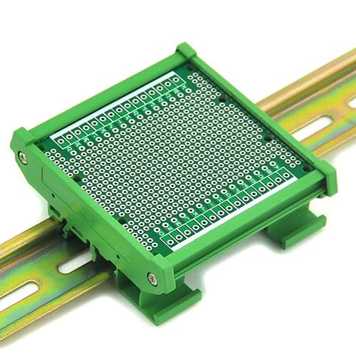 Miniatura 4 de Electronics-Salon Vivienda del portador del montaje del carril del estruendo con el tablero del prototipo, tamaño 253.9 x 236.2 ft m del PWB