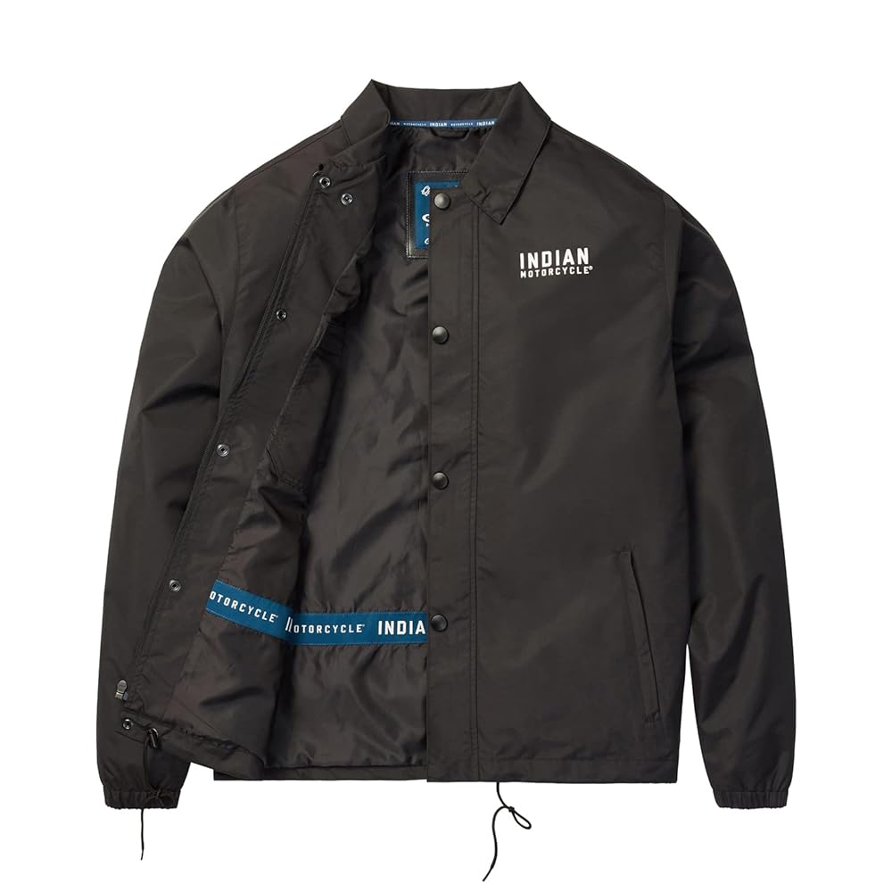 Indian Motorcycle Men's Burlington Jacket, Black - XL