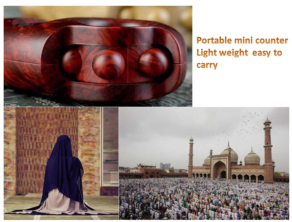 Image of 1Pieces Digital Counter Buddha Beads Counter,LCD Digital Display Counter,Buddha Beads Digital Finger Counter,Portable Mini Chanting,for Prayer,Buddhist Meditation, Relaxation,Active Fingers